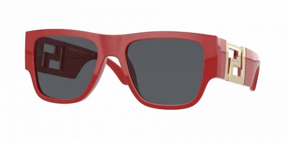NEW VERSACE men's 0ve4403 sunglasses in red dark grey